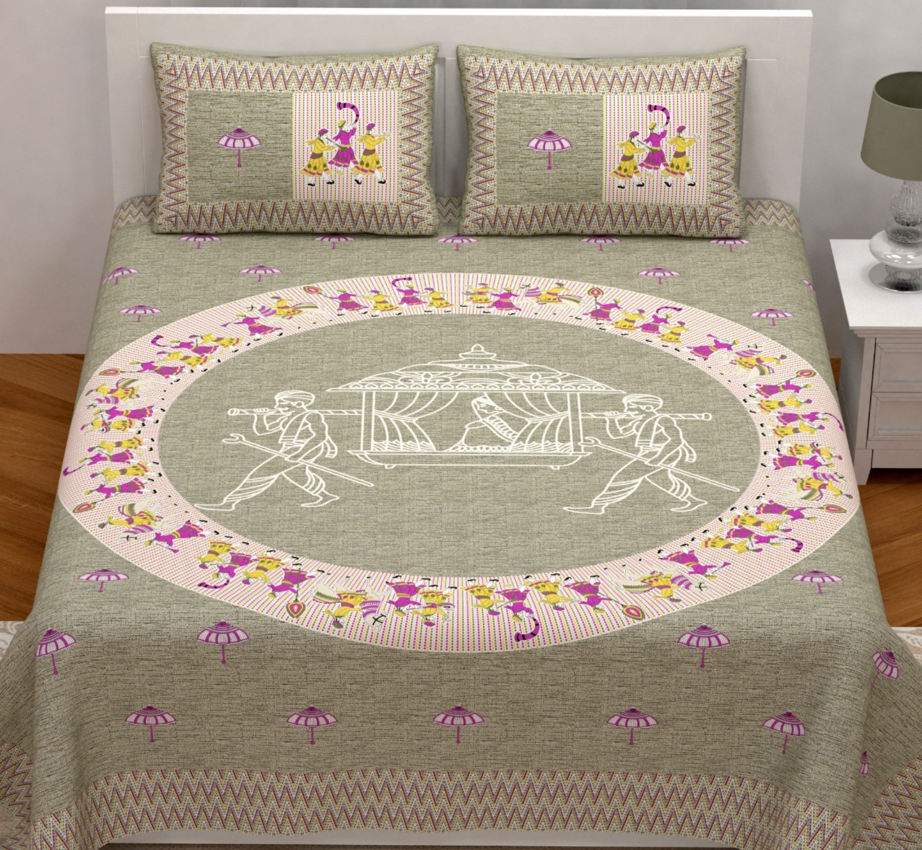 Jaypuri Printed Bedsheet