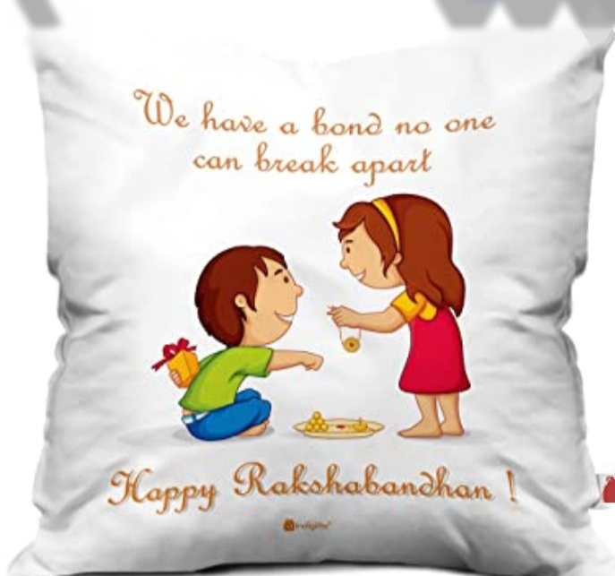 Printed Cushions & Pillows Cover (Rakshyabandhan)